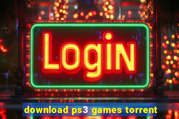 download ps3 games torrent